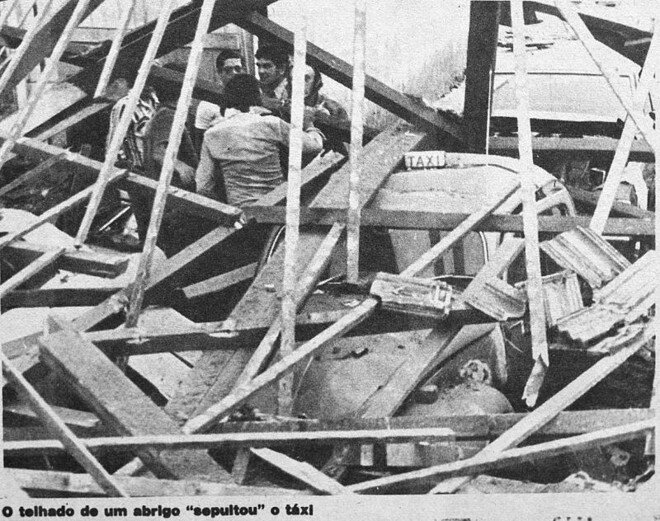 Explosão em Curitiba - 1976
