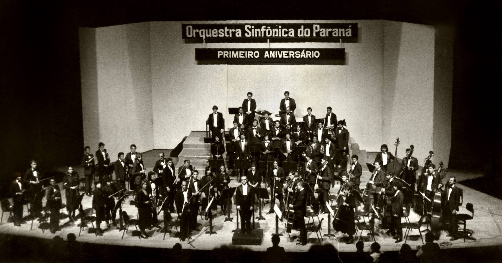 Primeiro aniversário da Orquestra Sinfônica do Paraná - 1986