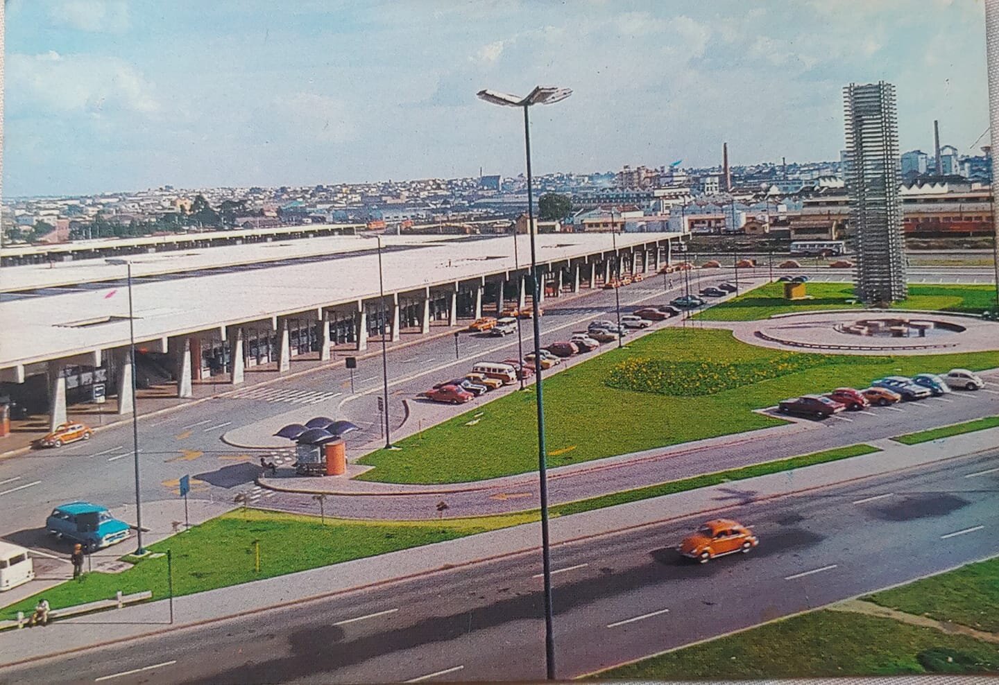 Rodoferroviária de Curitiba - Década de 1970
