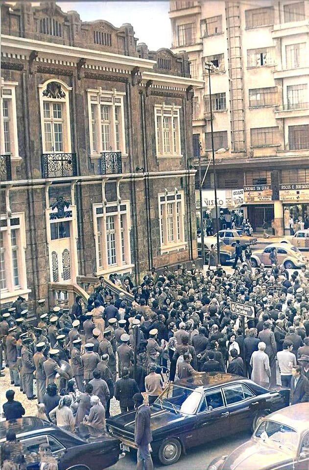Inauguração do Museu de Arte Contemporânea do Paraná - 1974