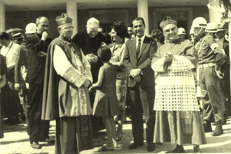 Ney Braga em campanha para a prefeitura de Curitiba - 1954