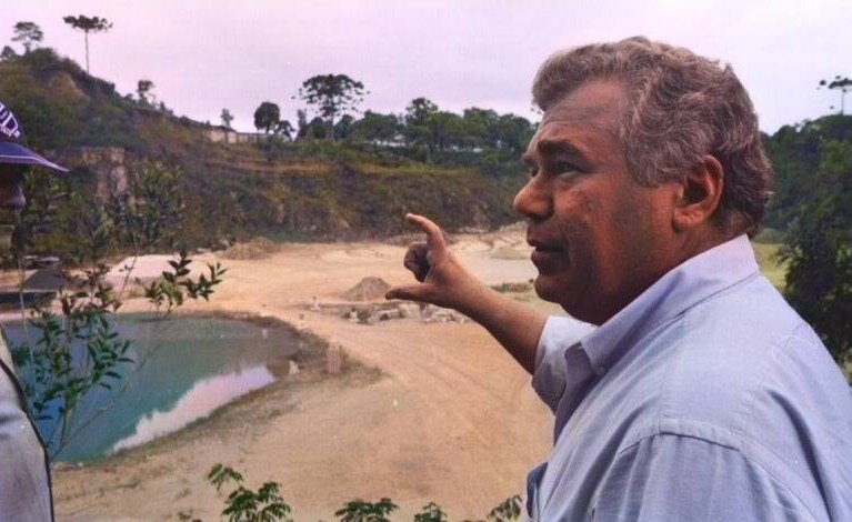 Jaime Lerner na Pedreira Paulo Leminski - Década de 1980