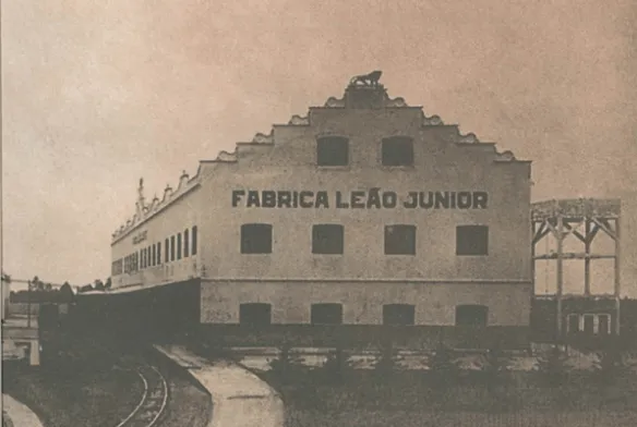 Fábrica da Leão Junior, bairro Portão – Década de 1920
