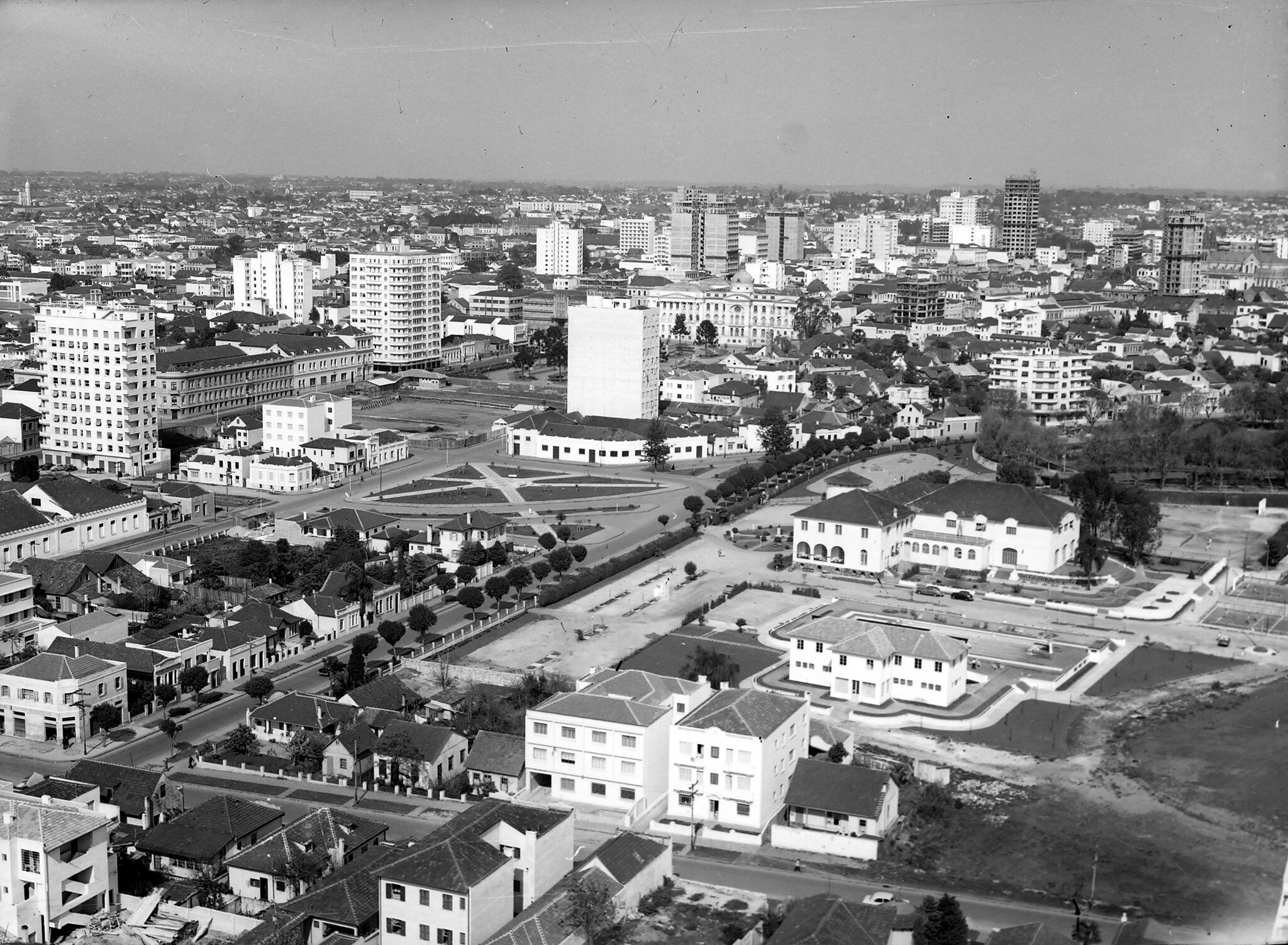 Vista Panorâmica do alto do HC - Década de 1950 